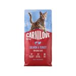 Carnilove Active hrana za mačke – losos i puretina 6 kg - Slika 3
